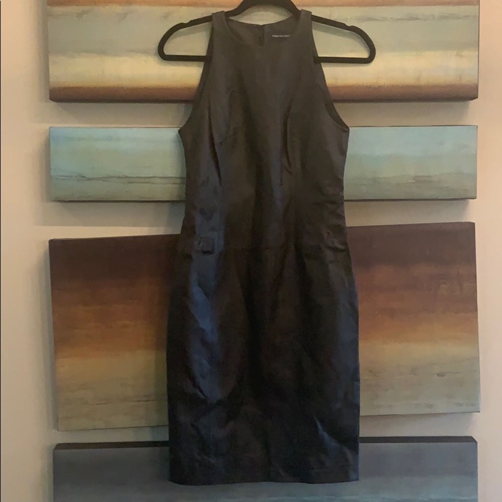 🔥French Connection | Faux Leather Dress